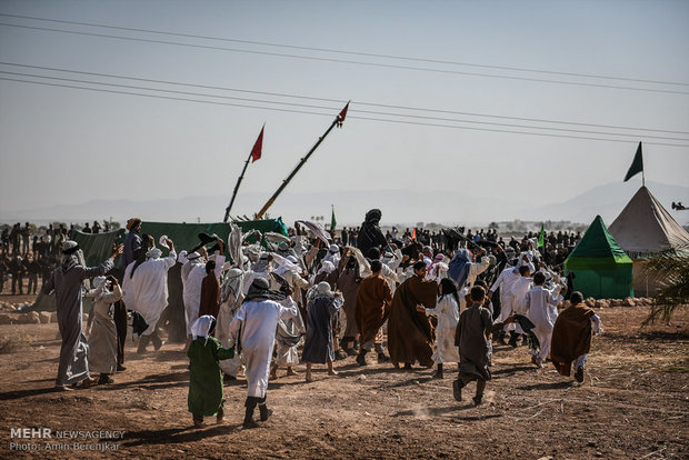 Largest ta'zieh performance in Fasa