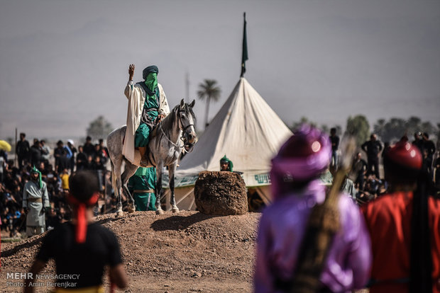 Largest ta'zieh performance in Fasa