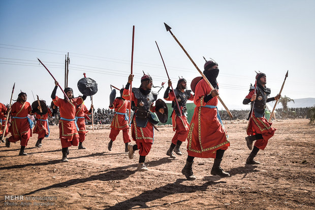 Largest ta'zieh performance in Fasa