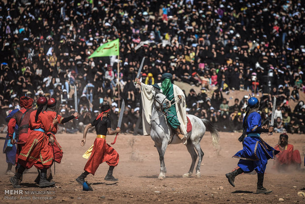 Largest ta'zieh performance in Fasa