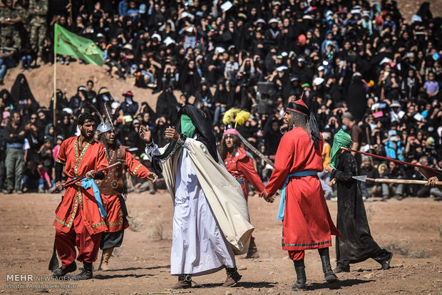 Largest ta'zieh performance in Fasa