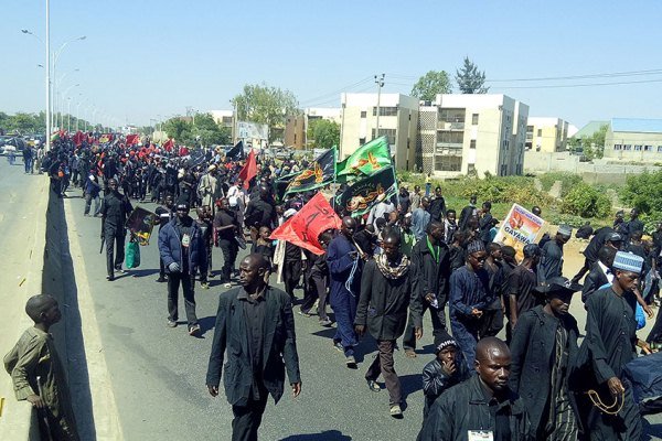 راهپیمایی باشکوه روز عاشورا توسط شیعیان نیجریه برگزار شد