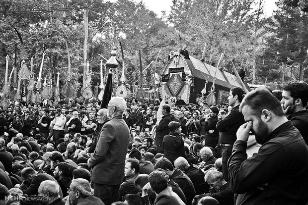 Muharram mourning in Shahroud