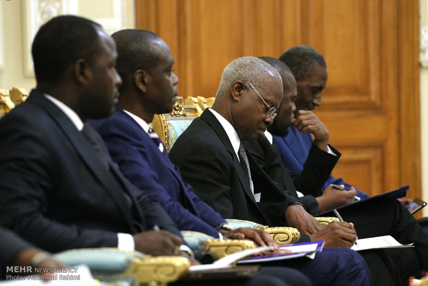 Larijani receives Ivory Coast FM