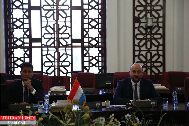Iranian, Luxembourger economy ministers meet in Tehran