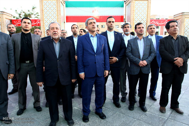 سفر علی طیب نیا وزیر امور اقتصادی و دارایی به اصفهان