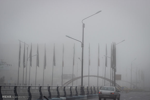 Fog in Gorgan