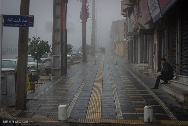 Fog in Gorgan