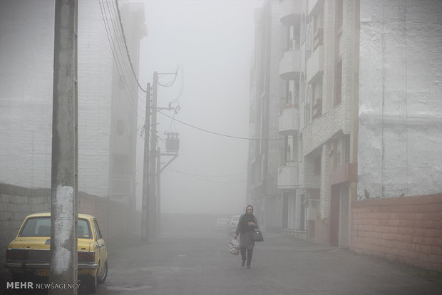 Fog in Gorgan