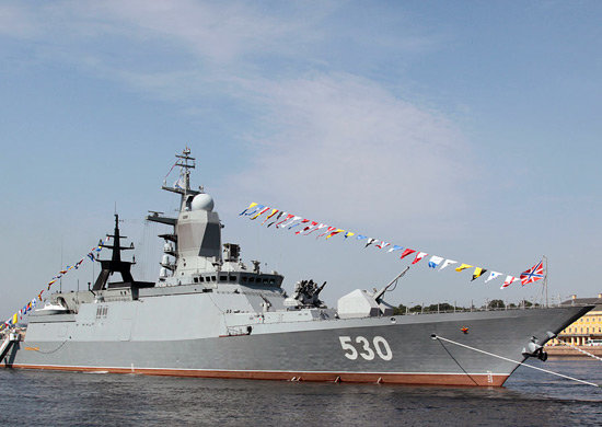 Russian naval fleet arrives in Anzali