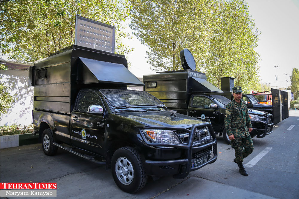 International police exhibition opens in Tehran