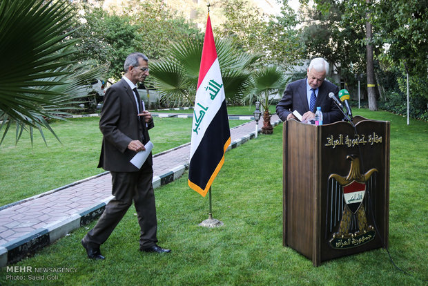 Iraq's amb.'s presser