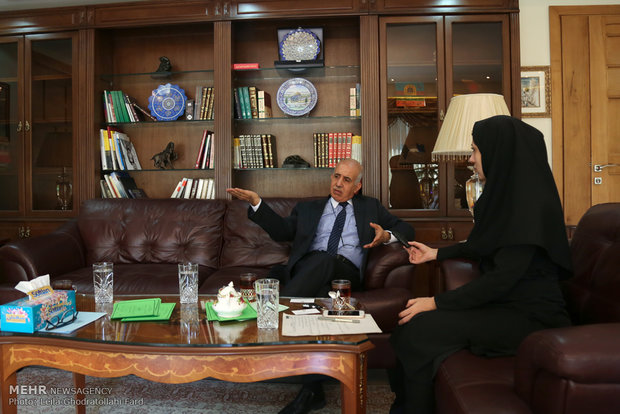 MNA talks to Algerian ambassador to Tehran
