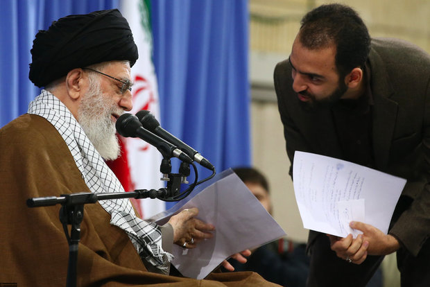 Academically outstanding students met with Ayatollah Khamenei