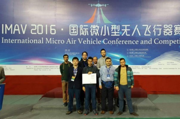 Amirkabir MAV team ranks 1st at China competition