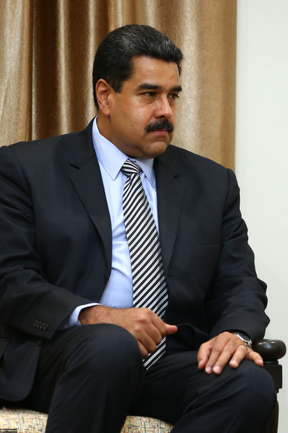 Leader receives Venezuelan President