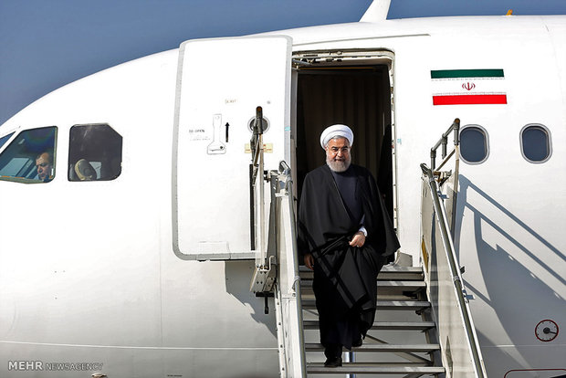 Pres. Rouhani in Arak on provincial tour