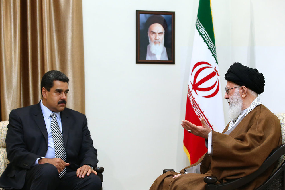Nicolás Maduro meets with Ayatollah Khamenei