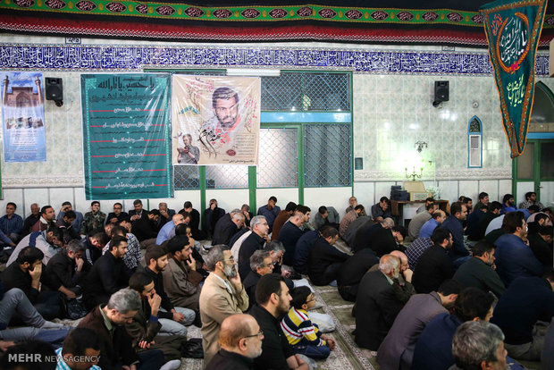 مراسم گرامیداشت چهلمین روز شهادت سردار احمد غلامی