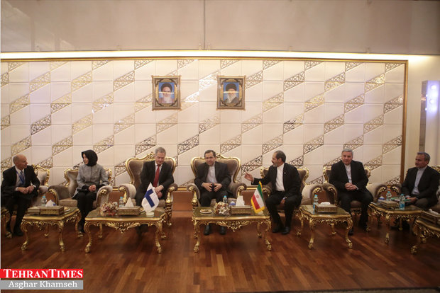 Finnish President arrives in Tehran