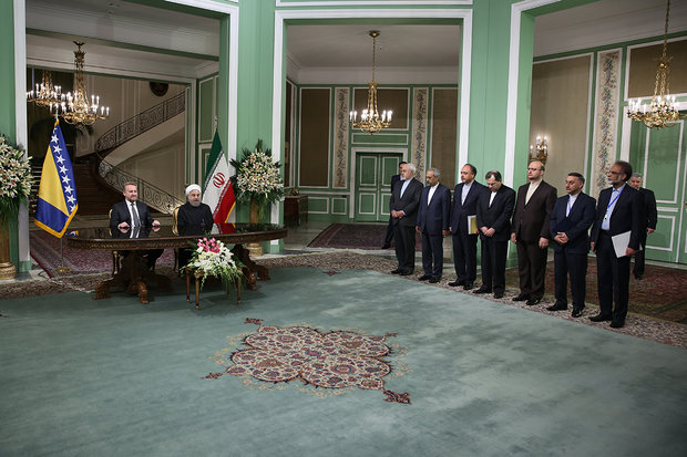 ایران و بوسنی و هرزگوین یک یادداشت تفاهم همکاری امضا کردند