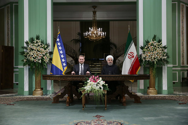 Iran, Bosnia urge expansion of ties in post-JCPOA era