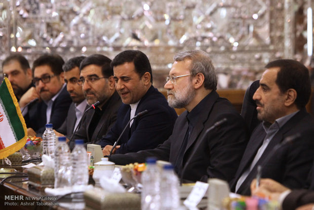 Larijani meets with Bosnian presidential council head
