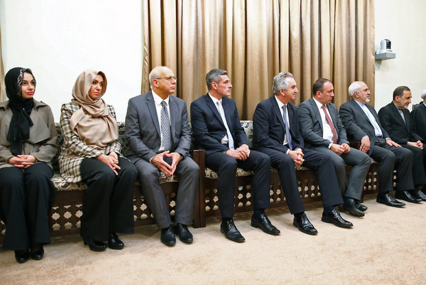 Leader receives Bosnian official
