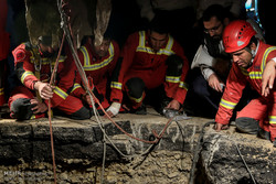 سانحه حفاری زیر زمینی در «هفتم تیر» تهران