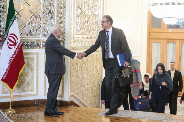 Mogherini, Zarif meet in Tehran