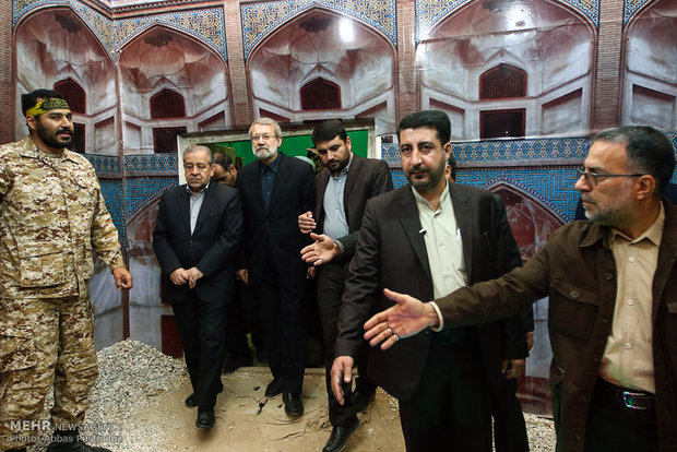 سفر علی لاریجانی رئیس مجلس شورای اسلامی به اصفهان
