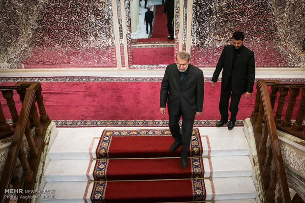 Larijani meets with Cypriot counterpart