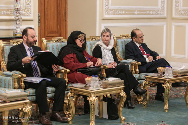 Larijani meets with Cypriot counterpart