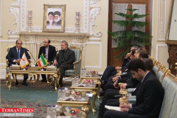 Larijani meets with Cypriot counterpart