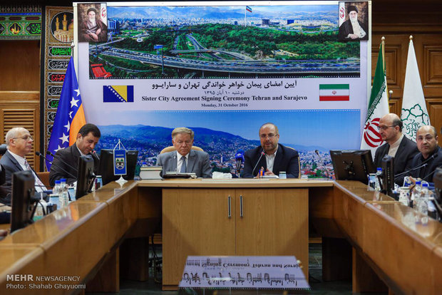 Tehran, Sarajevo ink sisterhood deal