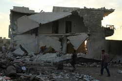 فیلم/خرابی‌های ناشی از اقدامات تروریستی در «حماه» سوریه