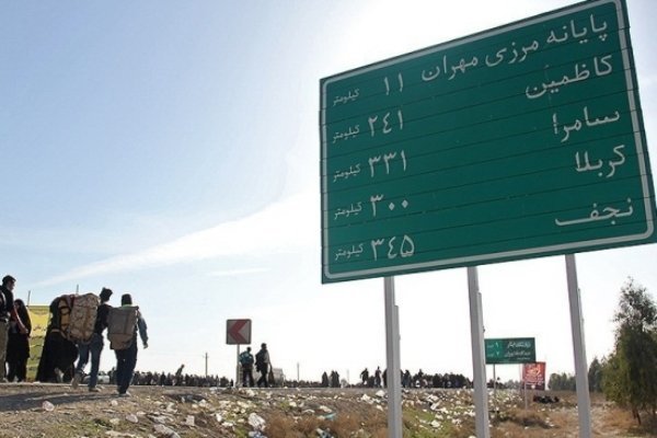 عبور زوار افغانی و پاکستانی اربعین از مرز شلمچه 