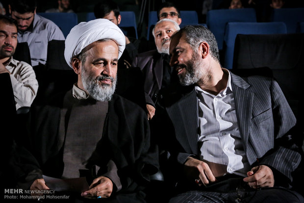 محسن مومنی شریف و حجت الاسلام علیرضا پناهیان در همایش ملی ظرفیت های تمدنی اربعین