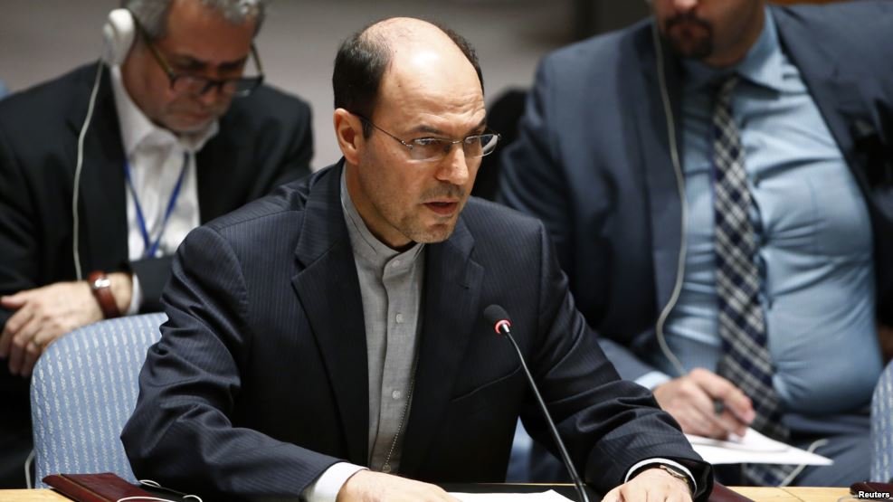 Iran’s deputy permanent representative to the UN Gholam Hossein Dehghani
