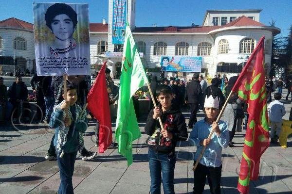 فریاد «مرگ بر آمریکا» در سراسر گیلان طنین انداز شد