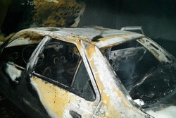 ۱۳ خودرو در پارکینگ توقیفی اکبر آباد در آتش سوختند
