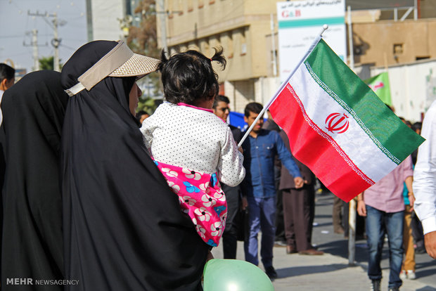 راهپیمایی یوم الله ۱۳ آبان در زاهدان