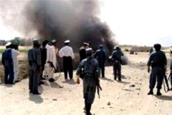 انفجار در شرق افغانستان جان ۵ پلیس را گرفت