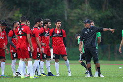 نخستین تمرین تیم ملی فوتبال ایران برگزار شد