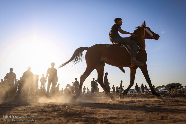 مسابقات اسبدوانی پاییزه در سوسنگرد