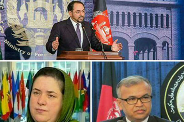 سلب اعتماد پارلمان افغانستان از سه وزیر کابینه دولت وحدت ملی