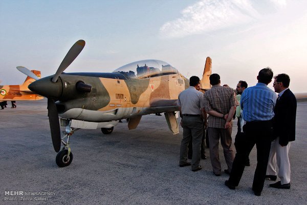هشتمین نمایشگاه صنایع هوایی و هوانوردی در کیش افتتاح شد