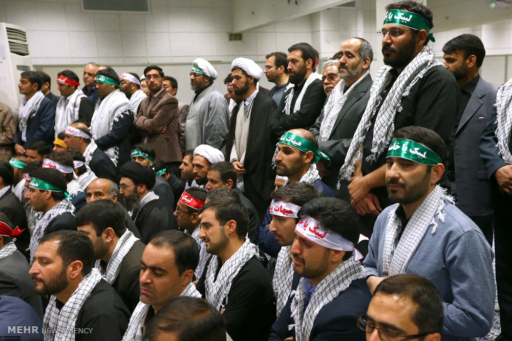 Mehr News Agency Leader receives Isfahani people