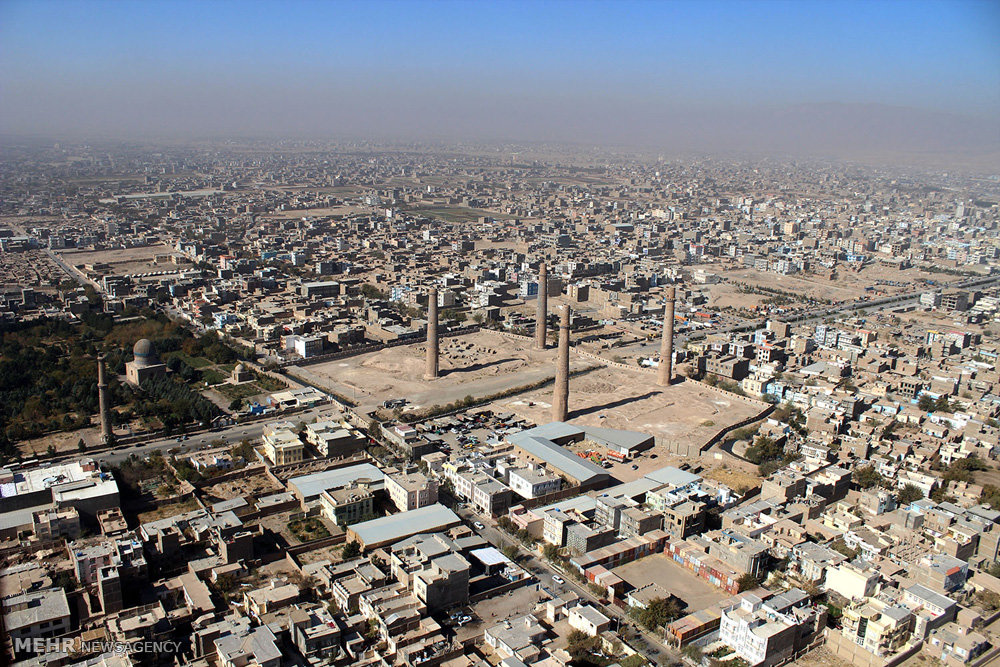 خبرگزاری مهر | اخبار ایران و جهان | Mehr News Agency - عکس های هوایی از شهر  هرات افغانستان