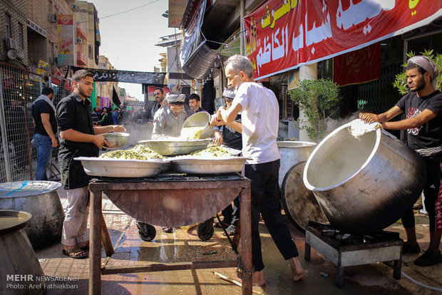 وداع عشاق الحسین از نجف